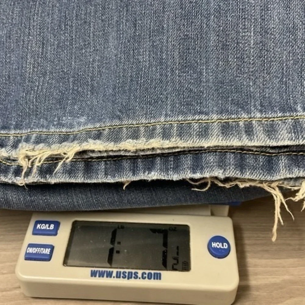 VTG Lucky Brand Dungarees Bootcut Regular Length Jeans Men 34 USA‎ 100% Cotton
